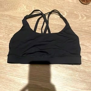 Black Lululemon Sports bra! Great condition!!